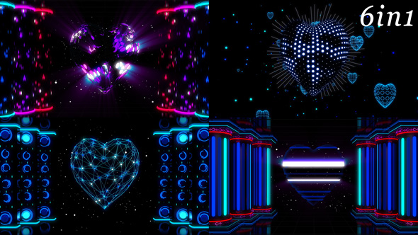 Wedding Decorations - VJ Loop Pack (6in1) alt