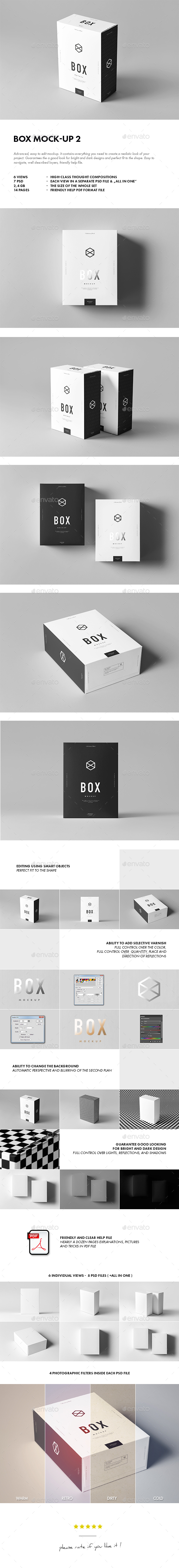 Mock Up Box Graphics Designs Templates From Graphicriver