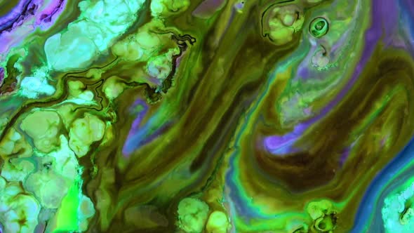 Abstract Colorful Sacral Liquid Waves Texture 425 alt