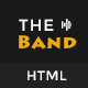 TheBand Music Band Html Template - ThemeForest Item for Sale