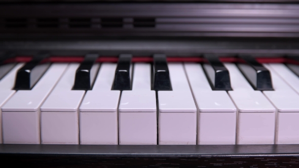 Animated Play Piano Keys