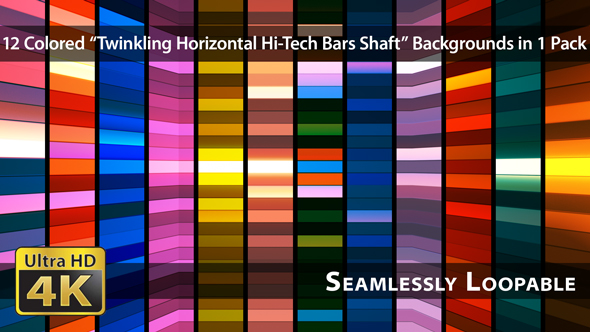 Broadcast Twinkling Horizontal Hi-Tech Bars Shaft - Pack 02 alt