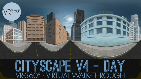 VR-360° Cityscape V4 Day