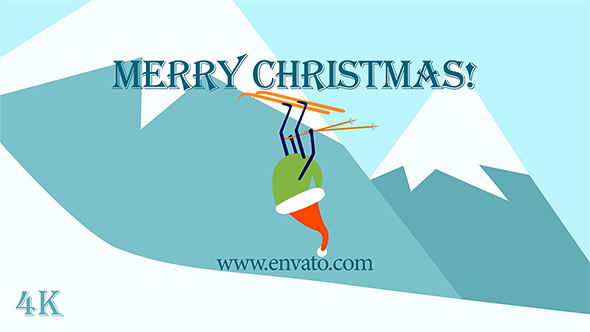 Christmas Ski & Snowboard alt