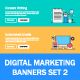 Digital Marketing Banners Set2 - GraphicRiver Item for Sale