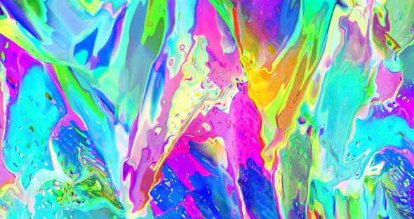 Looped 4k animation. Abstract colorful chill background. Ideal creative modern wallpaper fordesign