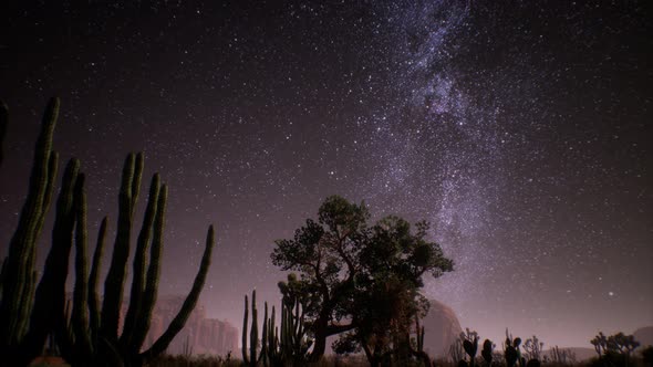 The Milky Way Above the Utah Desert, USA