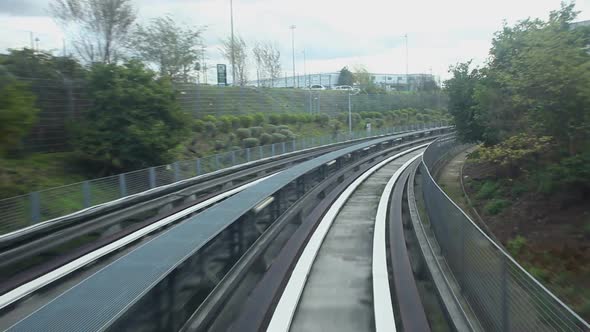 Paris Charles de Gaulle train shuttle service