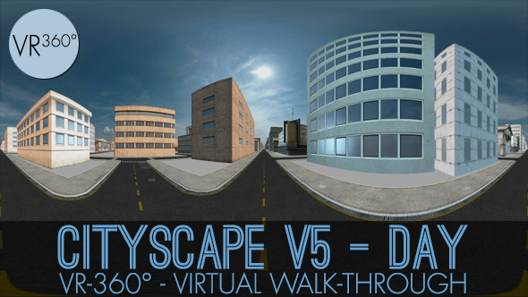 VR-360° Cityscape V5 Day