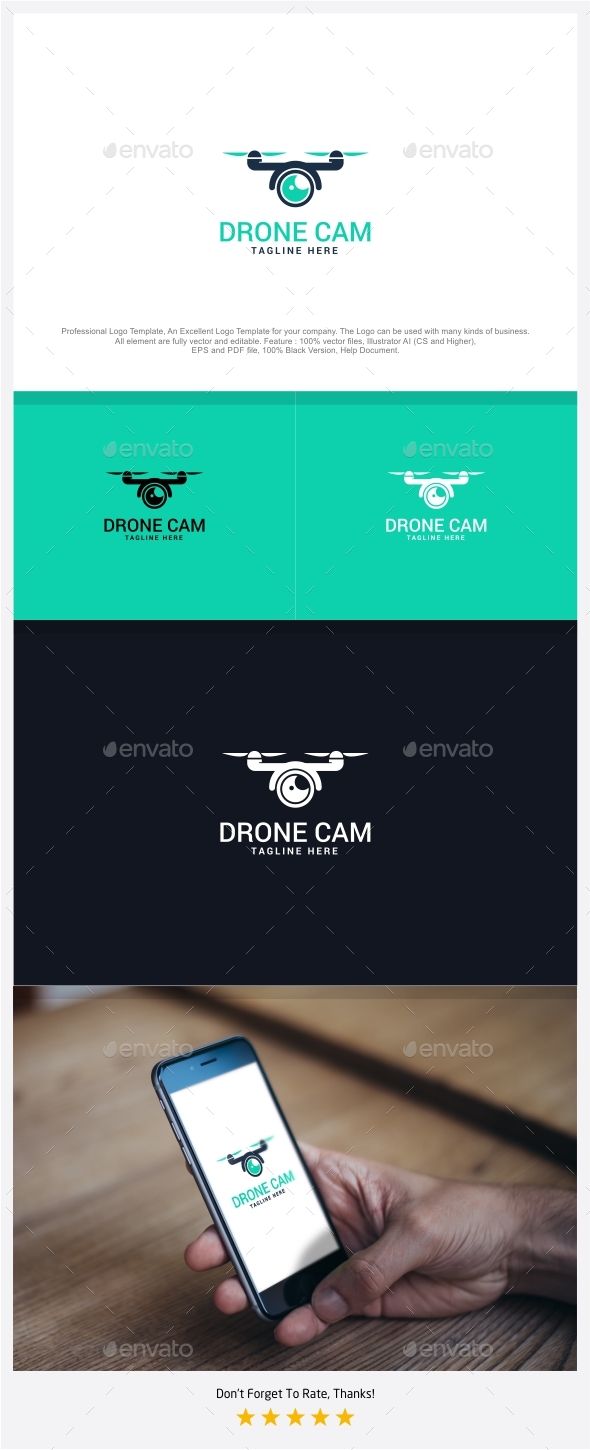 Drone Cam - Aero Vision Logo
