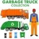 Garbage Truck Collection - GraphicRiver Item for Sale