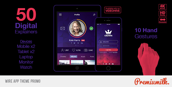Wire App Theme Promo alt