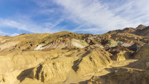 Artist Palette in Morning. Death Valley National Park. California, USA