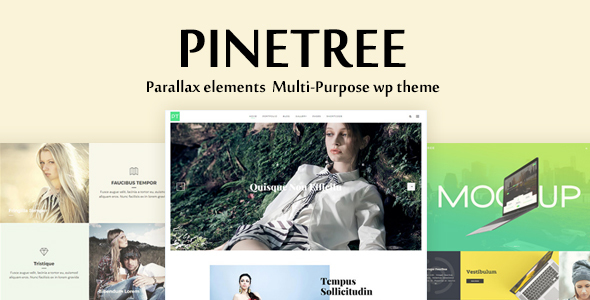 Pinetree – Multi-Purpose WordPress Theme