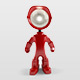 The Lampster robo lamp - 3DOcean Item for Sale