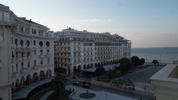 City Centre In Thessaloniki, Greece