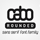 Cabo Rounded Font Family - GraphicRiver Item for Sale