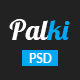 Palki– Creative PSD Landing Page - ThemeForest Item for Sale