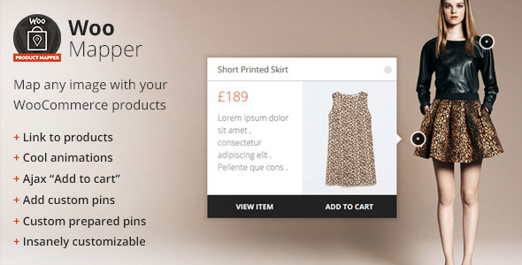 WooMapper - wtyczka WordPress, wyświetlanie produktów WooCommerce, dodawanie szpilek do zdjęć, zakupy ze stylem