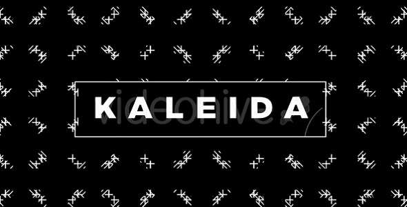 Kaleida - Glitch Logo