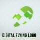Digital Flying Logo - VideoHive Item for Sale