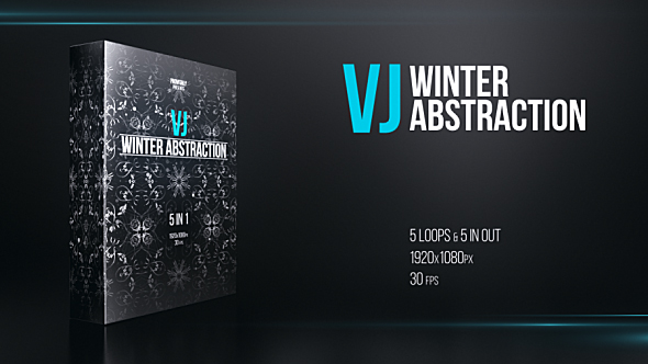 VJ Winter Abstraction