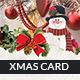 Greeting Christmas Card and Postcard - GraphicRiver Item for Sale