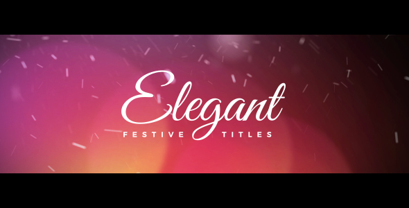 Elegant Festive Titles