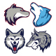 Wolf Mascot Logo - GraphicRiver Item for Sale