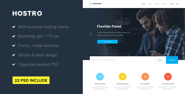 Download Price Table Photoshop Website Templates From Themeforest PSD Mockup Templates