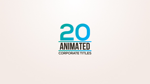 20 Animated Titles alt