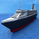 Ocean Liner Queen Mary 2 - 3DOcean Item for Sale