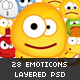 28 Gummy emoticons PACK - GraphicRiver Item for Sale