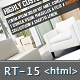 RT-Theme 15 Premium HTML Template  - ThemeForest Item for Sale