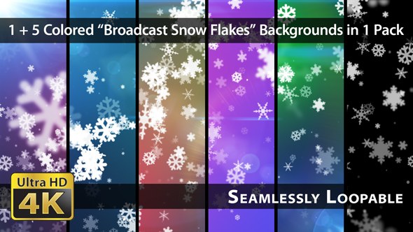 Broadcast Snow Flakes - Pack 02 alt