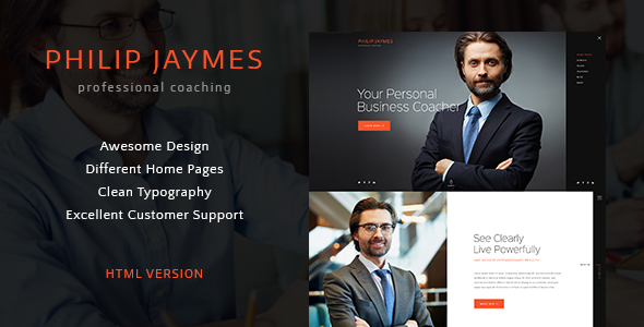 PJ | Life & Business Coaching Site Template
