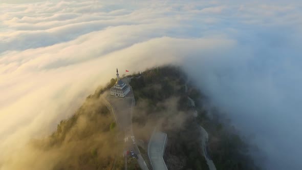 Highest Mosque in the World Above Clouds