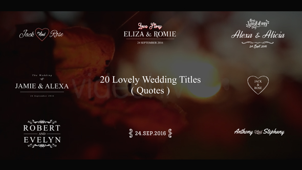 Lovely Wedding Titles Vol 4