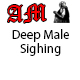 Deep Male Sighing