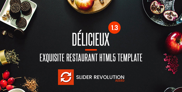 Delicieux - Exquisite Restaurant HTML5 Template