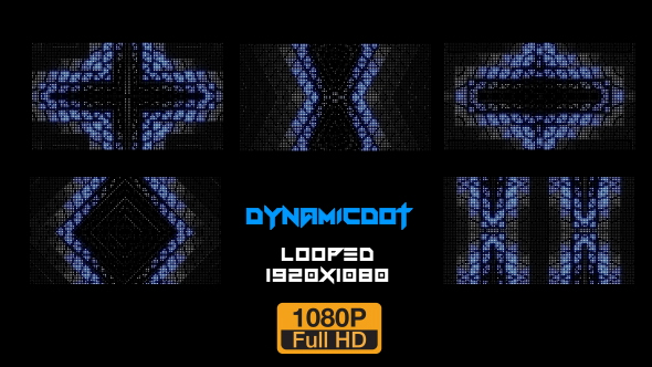 Dynamicdot VJ Pack Background