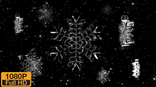Snowflake VJ Background Pack