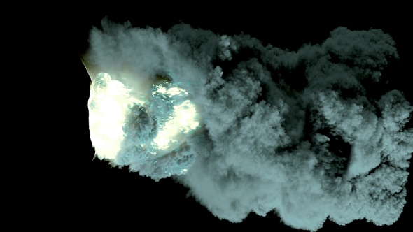 Volcano Explosion 3d