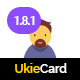 UkieCard - Personal Vcard & Resume HTML Template - ThemeForest Item for Sale