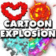 Cartoon Explosions - VideoHive Item for Sale