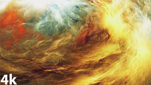 Colorful Space Nebula Background