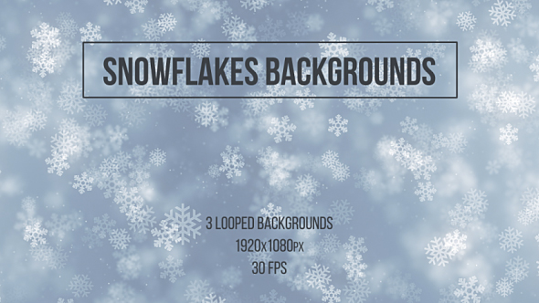 Snowflakes Backgrounds