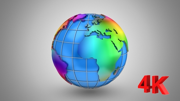 World Map Turns Into a Globe alt