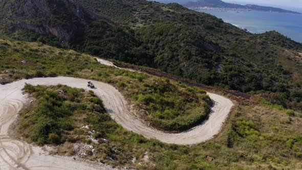 4x4 Race in Mountains