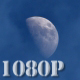 Day Moon and Clouds - VideoHive Item for Sale